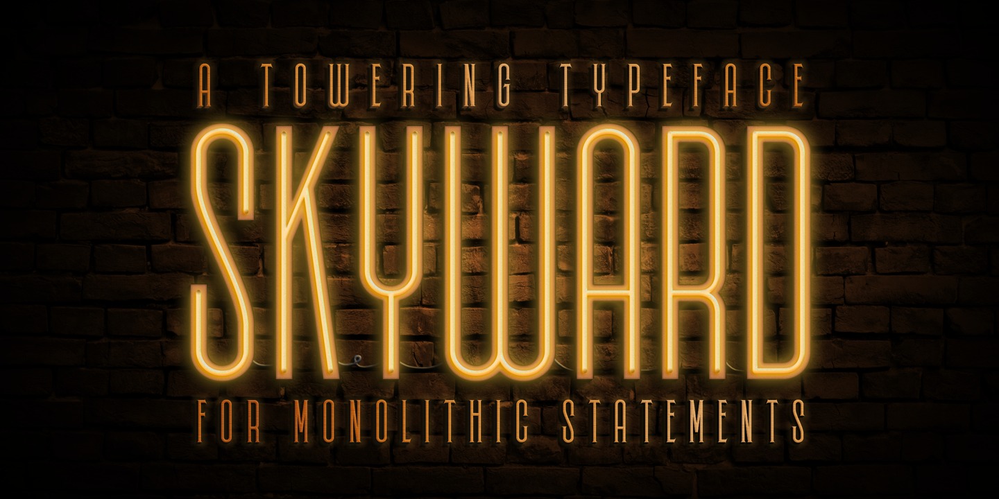 Skyward Font